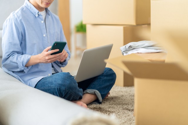 auひかりの引越し手続きと開通までの流れ