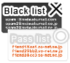 パスリスト(ブラックリスト)