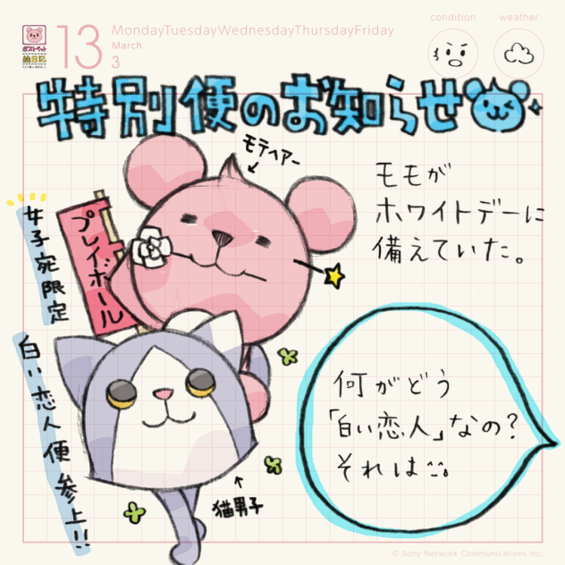 特別便のお知らせ