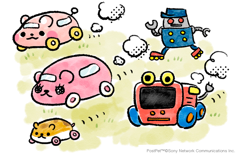 ハヤリのクルマになってみた