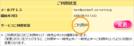サービスご利用状況